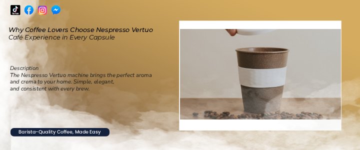The Perfect Cup at Home: Why Coffee Lovers Choose Nespresso Vertuo