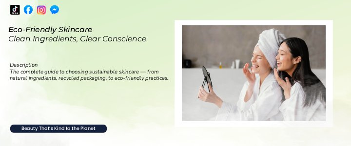 Eco-Friendly Skincare: A Guide to Sustainable Beauty
