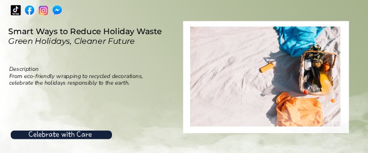 Smart Ways to Reduce Holiday Waste and Celebrate Sustainably