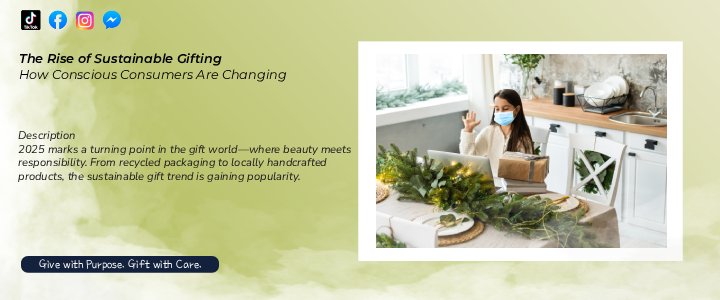 The Rise of Sustainable Gifting: Eco-Friendly Holiday Trends in 2025