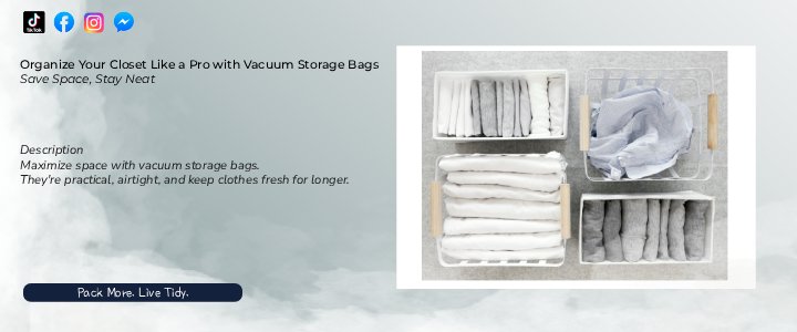 Organize Your Closet Like a Pro with Vacuum Storage Bags